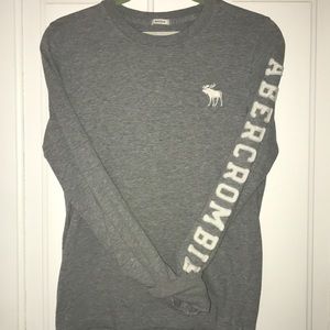 Abercrombie small muscle fit long sleeve-t